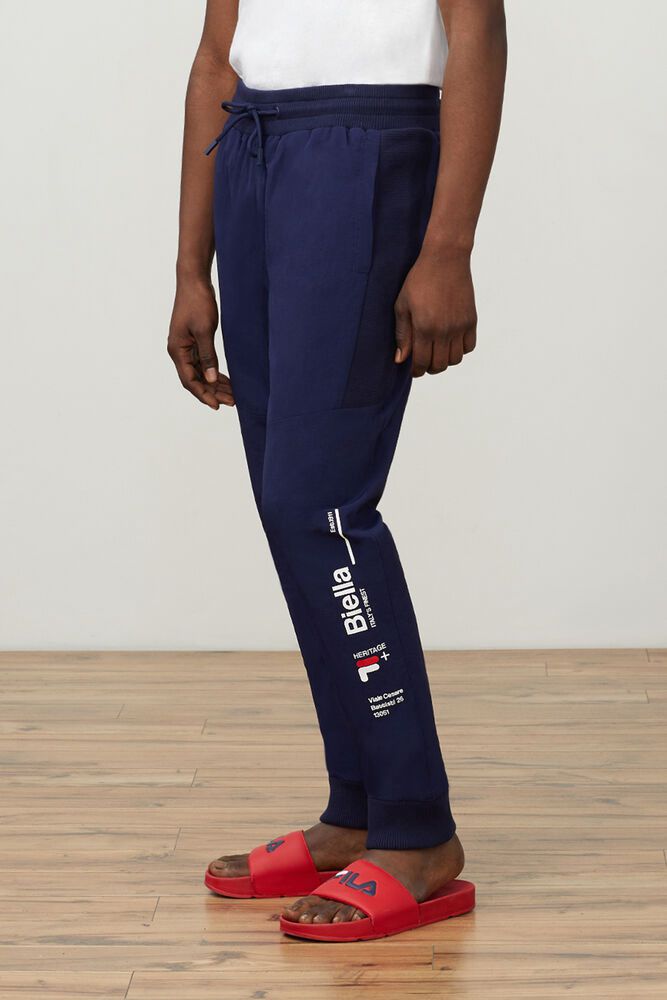 Fila Pants Mens Navy Orko - Ireland 83721-QSYH